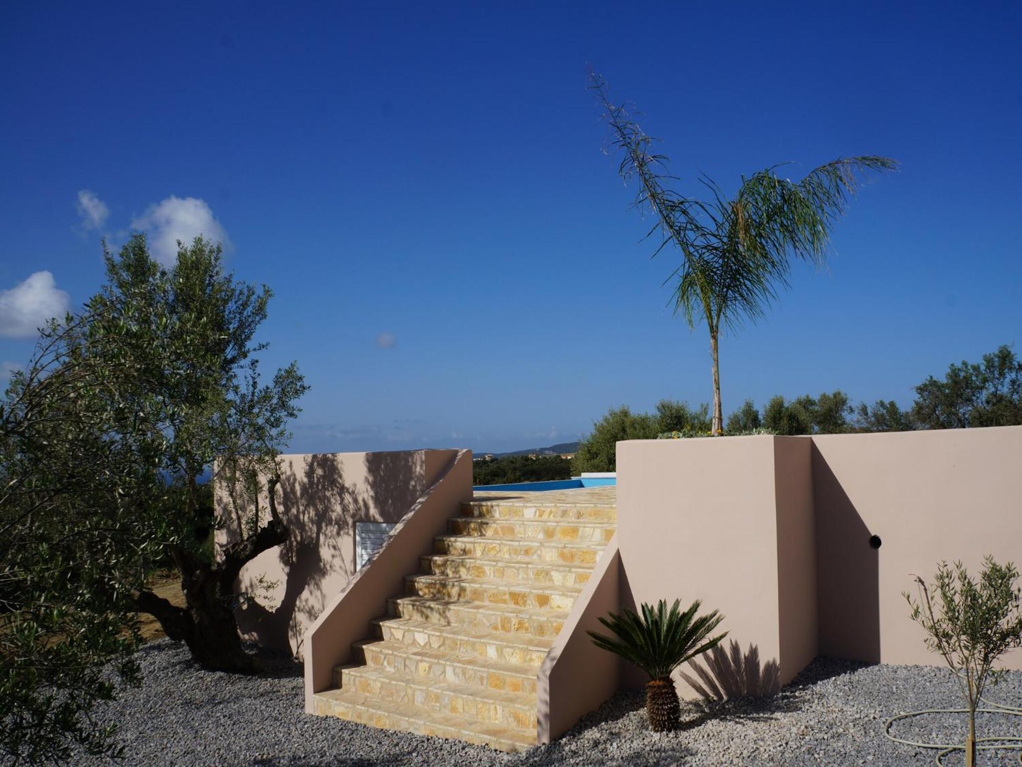 Luxurious Villa In Peloponnese With Swimming Pool Kamária Exterior foto